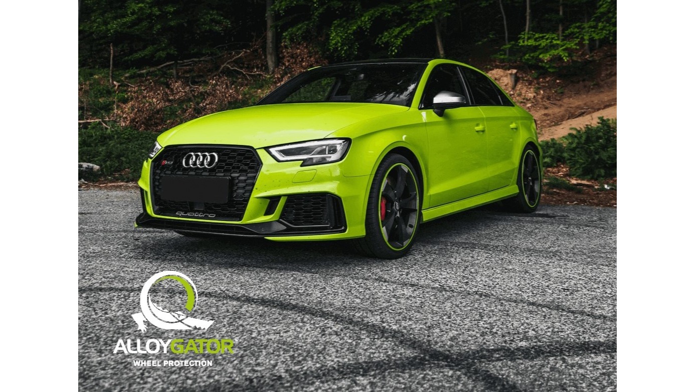 AlloyGator Audi RS3 Green Wheel Protector Strictly Auto Parts comp.jpg
